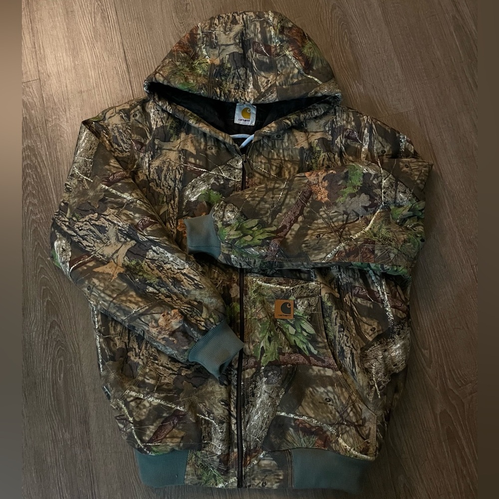 VINATGE CARHARTT CAMO JACKET